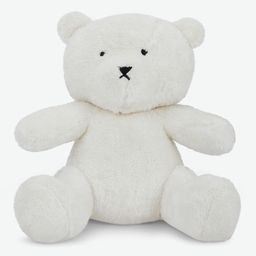 haus & kinder 100% Cotton Cover Knitted Soft Toy, Natural White - Height 25 cm-83