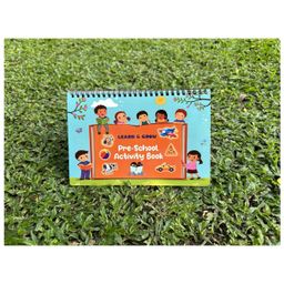 Preschool Activity Book|All in 1 Pull N Stick Velcro Activity|English|10 pages-80+ reusbale stickers|fun educational activities|Montessori Toy| Birthday Gifts for Boys/Girls Age 1- 5 years - English-7