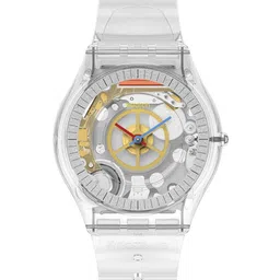 Swatch Unisex Skeleton Dial & Straps Analogue Watch SS08K109-10