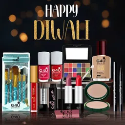 G4U Set Of 16 Karwa Chauth Special Makeup Combo image 1