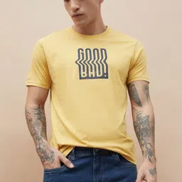 Fame Forever by Lifestyle Typography Printed Round Neck Cotton T-shirt-picture-28
