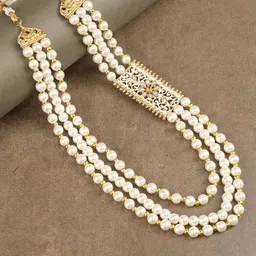 JIYANSHI FASHION Men Gold-Plated Layered Necklace-image-61
