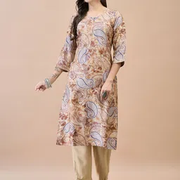 Shree Women Floral Printed Flared Sleeves Kurta-53