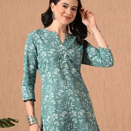 Anouk Rustic Women Ethnic Motifs Printed Pure Cotton Kurti-picture-12