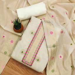Rangtulika Ethnic Motifs Woven Design Unstitched Dress Material-picture-18