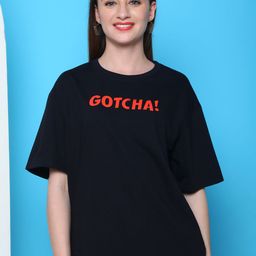 Dreambe Women Typography 2 Printed Applique T-shirt-picture-24