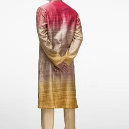 ASUKA Men Printed Regular Kurta with Pyjamas image 2