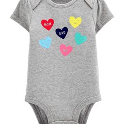 Carter's Heart Collectible Onesie - Grey-image-29