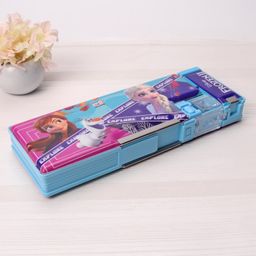 Disney Frozen Magnetic Pencil Box - Blue-30