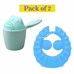 Syga Bath Cap And Rinser Pack of 2 - Green Blue-picture-13