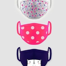'Babyhug 12 to 24 Months Printed Two Layer Mask with Filter - Pack of 3 (Color May Vary)-23