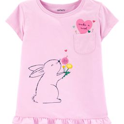 Carter's Bunny Jersey Tee - Pink-image-20