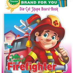 Sawan Who Am I Firefighter Die-Cut Shape Board Book - English-15
