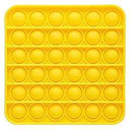 FunBlast Square Shape Pop Bubble Stress Relieving Silicone Pop It Fidget Toy - Multicolor-8