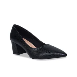Shezone Textured Block Pumps-8