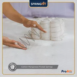 Springfit White Single Mattress image 5