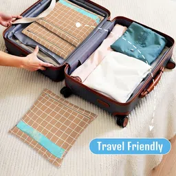 Kuber Industries Brown Set of 6 Regular Multi-Utility Organisers image 4