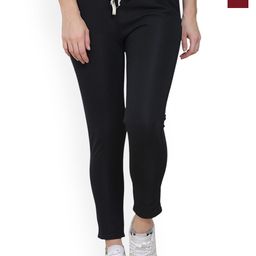 KASHMIRI QUEEN Women Pack Of 2 Mid-Rise Track Pants-image-94