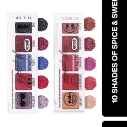 Pigment Play X Emoji Max Spice & Sweet Eyeshadow Palette - Sweet Obsession + Hot & Spicy-picture-4