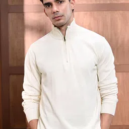Andamen Men Casual Placket Cotton Regular Pullover-picture-39