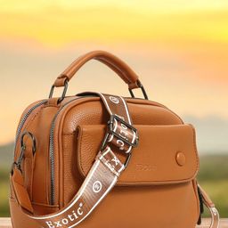 Exotic Textured Half Moon Sling Bag-image-85