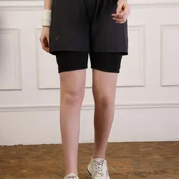 UZARUS Women Training or Gym Shorts-picture-21