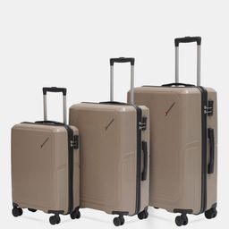 SWISS MILITARY Calvin Hard Set Of 3 360 Rotating Wheels Luggage Trolley Suitcase-image-79