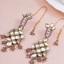 BeAbhika Contemporary Drop Earrings-12