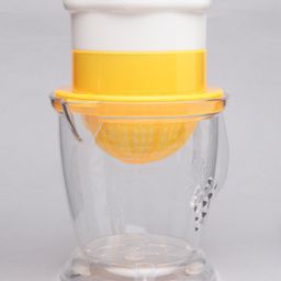 fab n funky Multifunction Juicer with Handle Yellow - 600 ml image 2