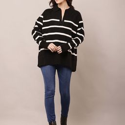 NoBarr Women Striped Pullover-image-16