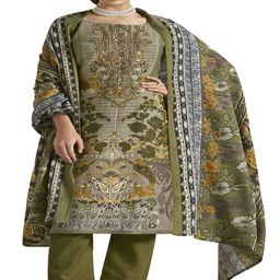 DRAVINAM Floral Printed Pashmina Unstitched Dress Material-image-70