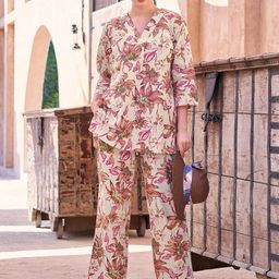 TITTLI Printed Tunic With Trouser Co-Ords-picture-7