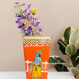 Golden Peacock Orange & Gold Toned Multi-Utility Organisers-4