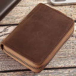 StyleCast x Revolte Men Solid Leather Zip Around Wallet-8