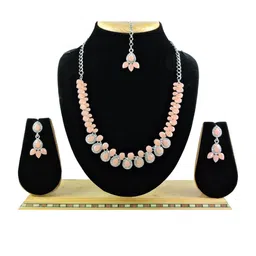 VATSALYA creation Women Beige Jewellery Set-24