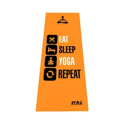 STAG GLOBAL Typography Printed Fitness & Sports Mat-37