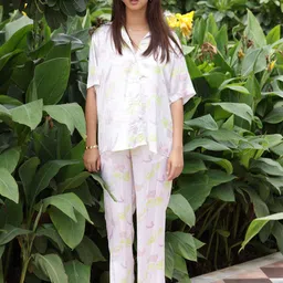 Tasya India Floral Printed Shirt With Trouser Co -Ords-image-53