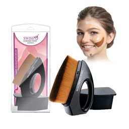 Swiss Connection Premium Iron Shape Foundation Brush-57