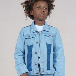 KiddoPanti Boys Lightweight Denim Jacket-image-47