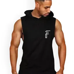 Fashnobic Crossfit Studio Printed Hooded Gym-Vest - FB-105_Back_pt-123-image-79