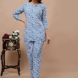 Shedika Women Printed Night suit-picture-43
