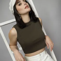 KASSUALLY BASICS Cotton Crop Top-picture-20