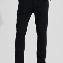 Snitch Men Jet Black Mid-Rise Slim Fit Jeans-image-41