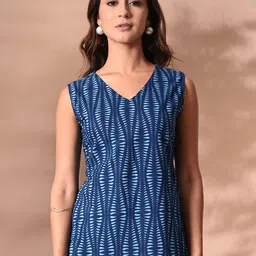 Metronaut Tribal Print Top-image-24