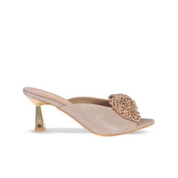 San Marino by Shoe Bank Embellished Party Block Sandals with Bows-17