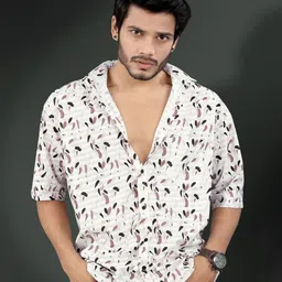 MARMIC FAB Men Comfort Opaque Printed Casual Shirt-picture-40
