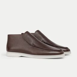 The Alternate Men Textured Slip-On Sneakers-image-60