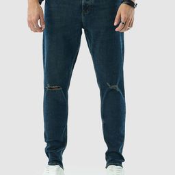 Snitch Men Snitch Ink Blue Mid-Rise Skinny Fit Jeans-image-62