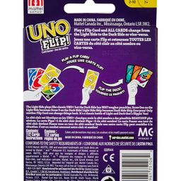 Mattel UNO Flip Side Card Game - Multicolor image 4