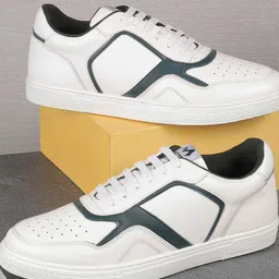 Metro Men Solid Lace-Ups Regular Sneakers-5